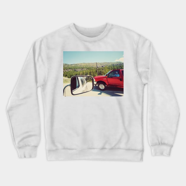 Road trip journey in Okanagan Falls, British Columbia, Canada. Crewneck Sweatshirt by Nalidsa